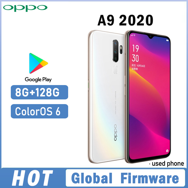 OPPO A9 2020 スマートフォン 48MP クアッドカメラ デュアルSIM Snapdragon 665 5000mAh大容量バッテリー搭載