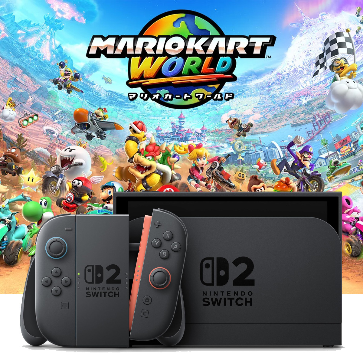 Nintendo Switch 2 マリオカート ワールド セット BEE-S-KB6PA
