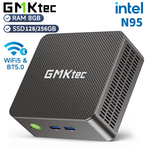 GMKtec G3S ミニPC Intel Alder Lake N95 Windows 11 Pro搭載 8GB DDR4 128GB 256GB PCIe M.2 SSD WiFi 5 BT5.0